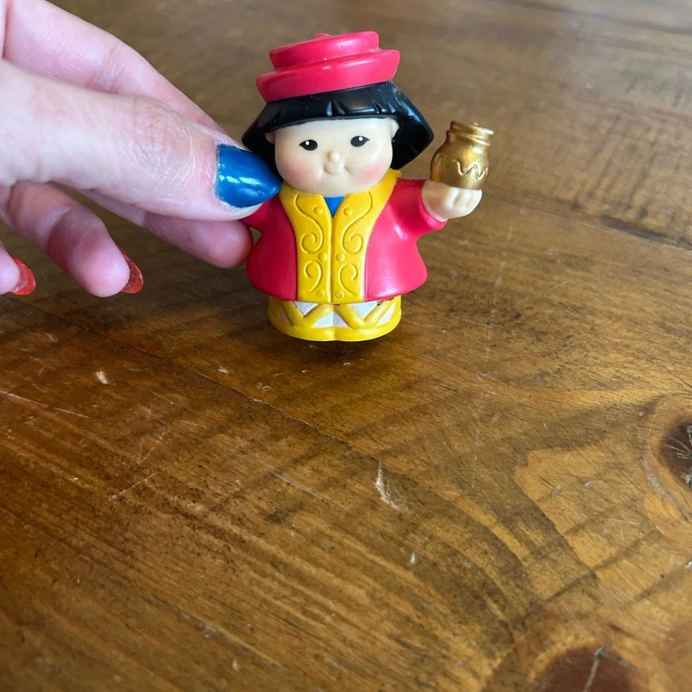 Fisher Price Little People wiseman red shirt as is